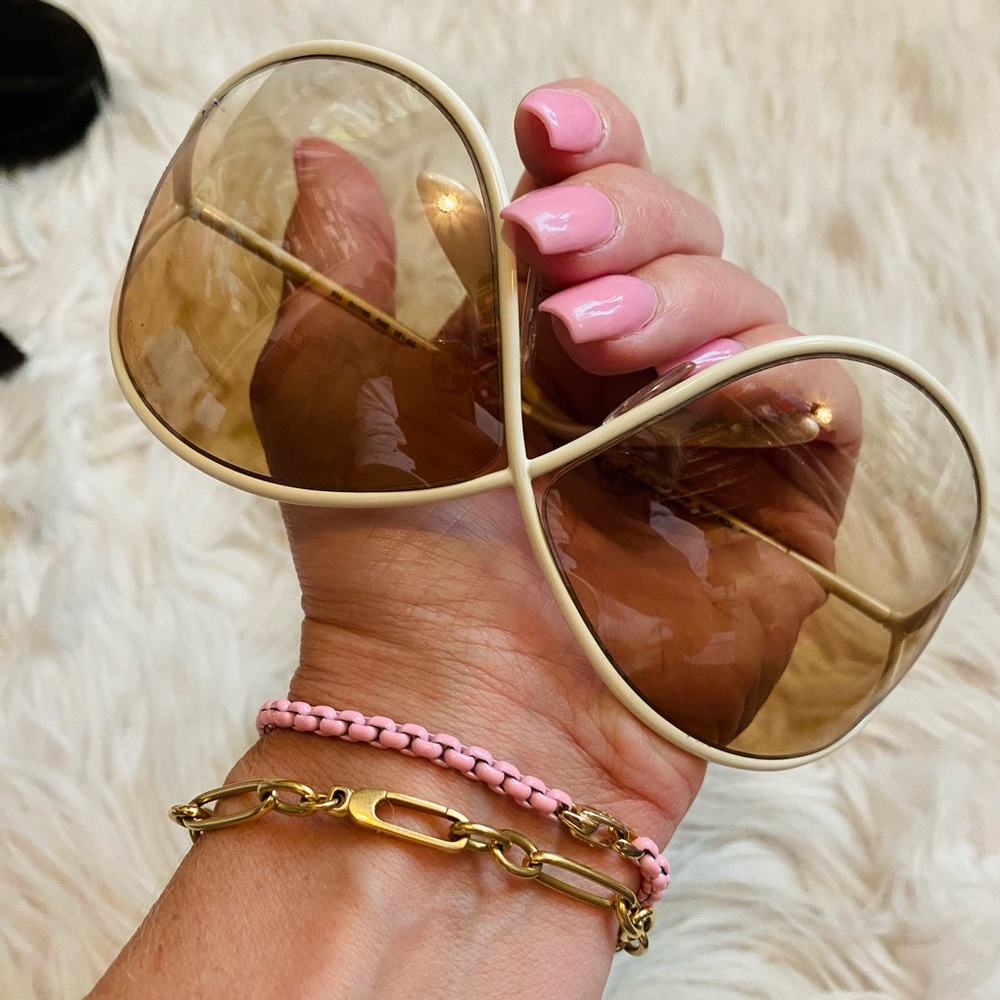 Tom Ford Ivory Aviators